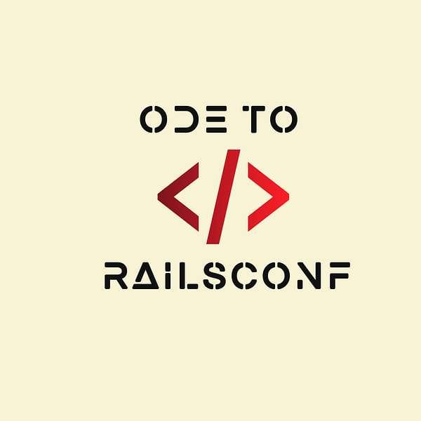 Logo for the Ode to RailsConf podcast